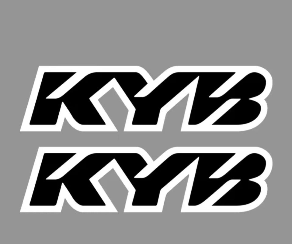 KYB fork decal